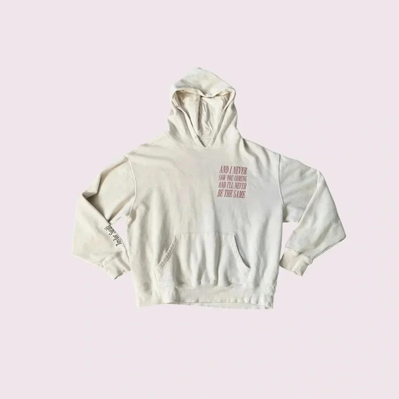 Taylor Swift Ref Taylor’s version cream color hoodie - Picture 1 of 9
